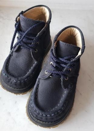Дитячі шкіряні черевики baby moda детские кожаные ботинки1 фото