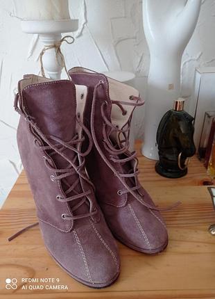 Ботильоны на каблуке alessandro del acqua