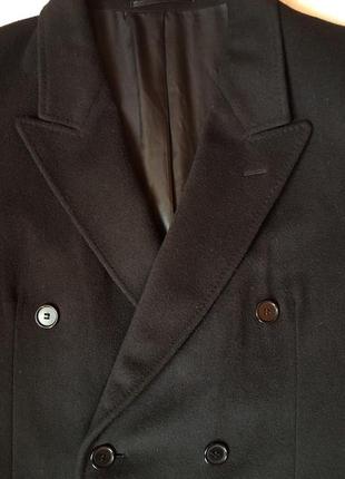 Винтажное двубортное длинное шерстяное пальто поло varteks international wool polo coat2 фото