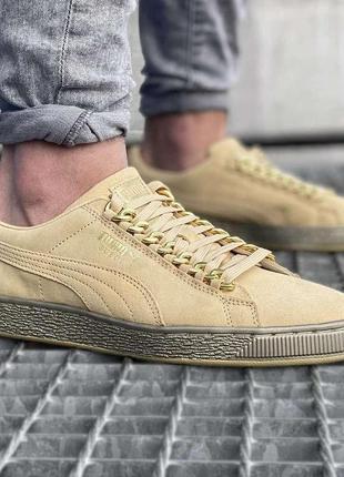Puma suede classic chain кроссовки кеды