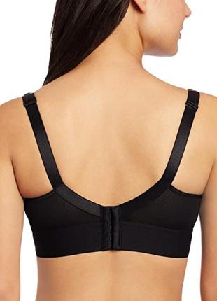 36в/80в carnival coolmax soft cup sport bra,черный спортивный бюстгальтер,новый2 фото