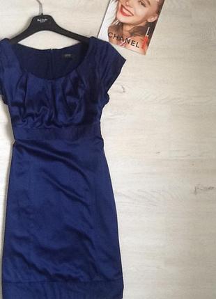Платье темно синее!