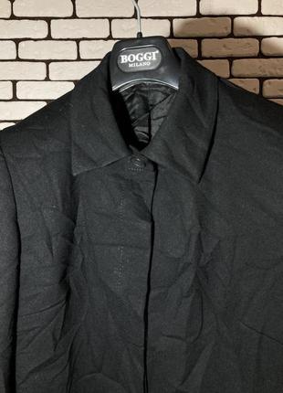 Чёрный , шерстяной пиджак , made in italy , hobbs2 фото