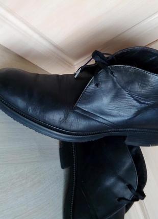 Демисезонные мужские туфли, 44,44/45, 45 р. ( 32-33 см).8 фото