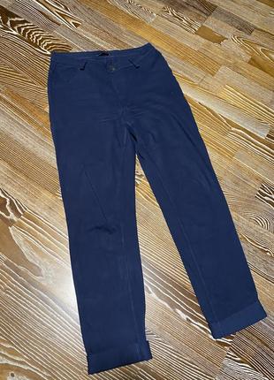 Темно-синие брюки befree