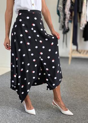 Стильная юбка с асимметричным низом f&f 36‼️роспродажа‼️