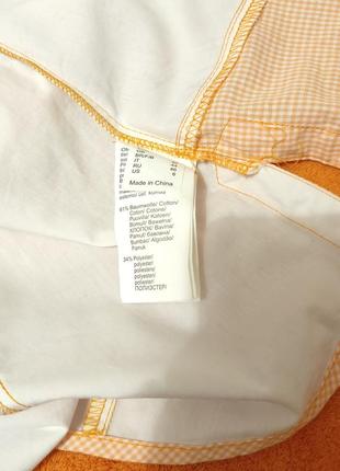 Белая классная рубашка со вставками john baner,m размер5 фото