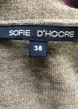 Шерстяний светр преміум-бренду sofie d’hoore3 фото