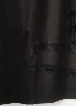 Длинная юбка на резинке с нашитой тесьмой по низу nook германия, длина 95 см3 фото