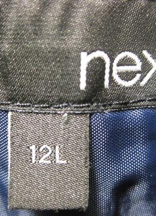 Удобные брюки штаны классические строгие офисные деловие next, 12l,км0907 с карманами по бокам8 фото