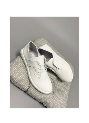 Балетки кеды кроссовки эспадрильи белые в сеточку 811-1 натуральная кожа
