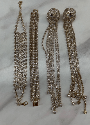 Серьги вечерние