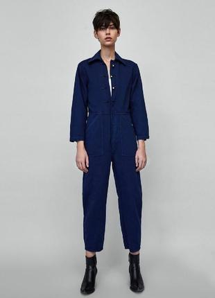 Комбинезон zara woman premium denim1 фото