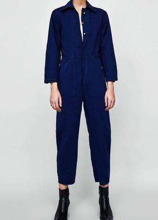 Комбинезон zara woman premium denim3 фото