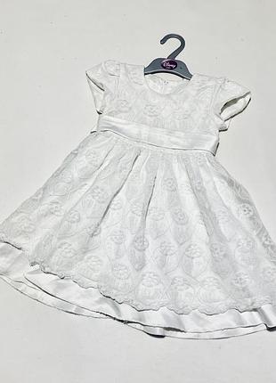 Нарядное белое платье из атласа и гипюра англия 🏴󠁧󠁢󠁥󠁮󠁧󠁿