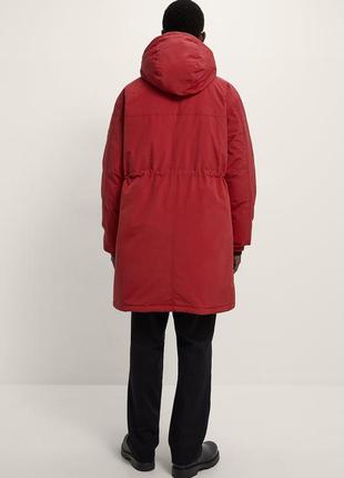 Якісна парку zara з натуральним пухом 4