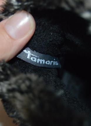 Черевики черевички шкіра tamaris розмір 38 39, чоботи4 фото