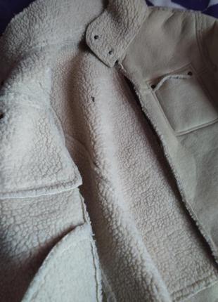 Куртка, шерпа, замшевая, шубка тедди3 фото