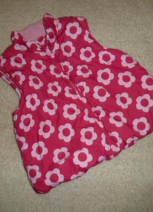 2-4 года легкая весенняя жилетка