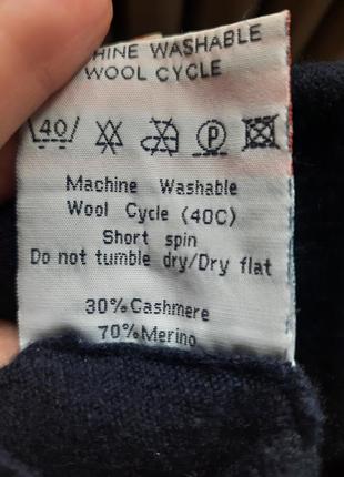 Гольф woolovers 70% merino 30% cashmere 6