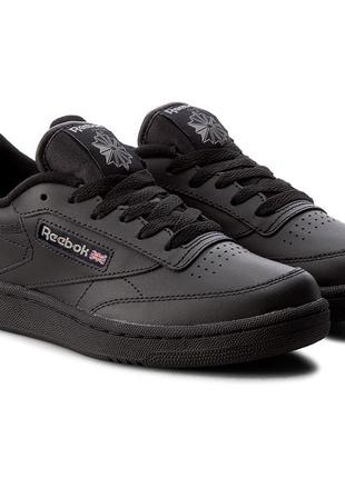 Дитячі шкіряні кросівки reebok club c, 100% оригінал