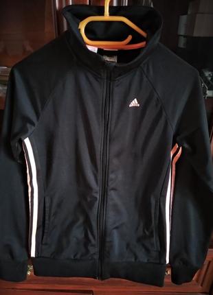 Олимпийка мастерка беговая куртка adidas1 фото