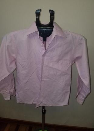 Рубашка,розовая albert 32ворот1 фото