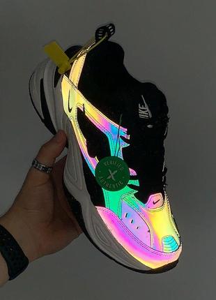 Kylie boon x nike m2k oil spill рефлективные кроссовки рефлектив рейв