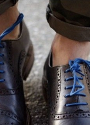 Стильні італійські броги оксфорди туфлі brunelli