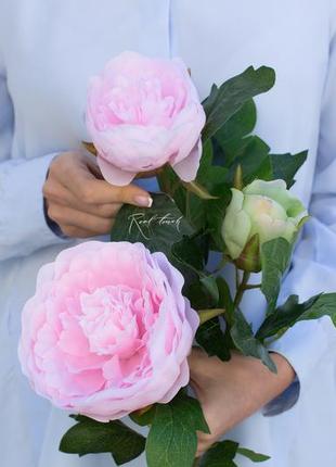 Пионы из силикона