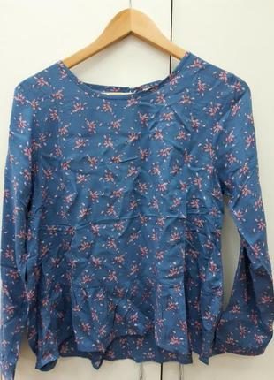Блуза в цветочный принт, р. м2 фото