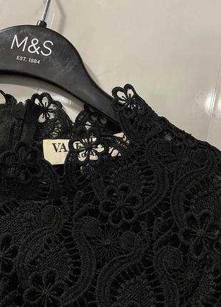 Вечернее  черное платье в пол valentino6 фото