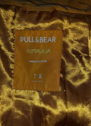 Курточка куртка желтая pull&bear5 фото