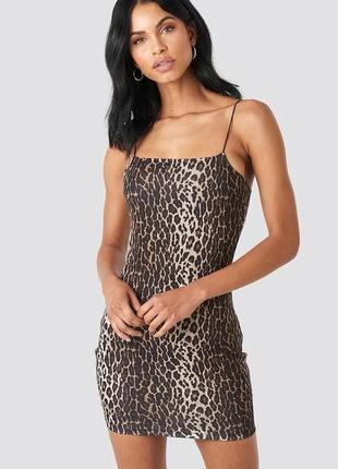 Міні сукня в леопардовий принт