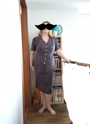 Вінтажний костюм купрій