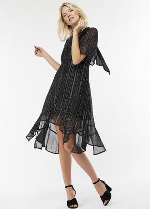 Розкішне плаття міді з асиметрією по низу monsoon