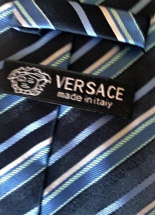 Versace. шелковый галстук.