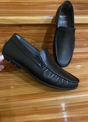 Макасіни мокасини туфлі туфлі шкіра