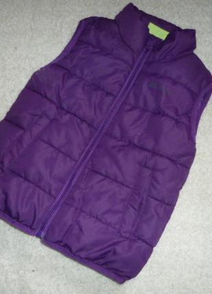 5-6 років легка стьобана жилетка від mountain warehause