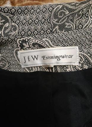 Роскошный шелковый винтажный жакет пиджак блейзер  jfw evening wear 10р7 фото