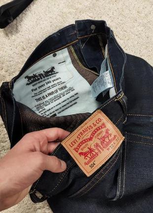 Шикарные джинсы levis 504 с фабричным градиентом и потертостями оригинал hugo boss armani8 фото