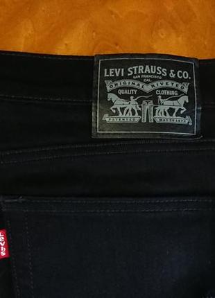 Брендові фірмові джинси levi's 510,оригінал,нові, розмір 36/34.6 фото