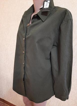 Новая хлопковая куртка рубашка милитари коттон