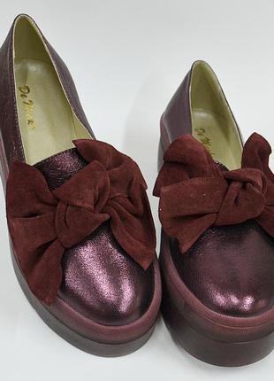 Жіночі сліпони туфлі з бантом