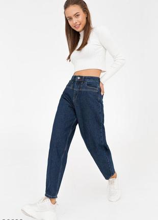 Трендовые джинсы slouchy с кокеткой7 фото