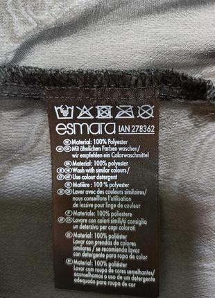 Черная шифоновая накидка,  esmara,  размер м.4 фото