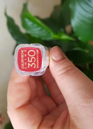 Помада лореаль l'oreal paris color riche shine3 фото