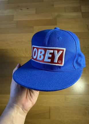 Кепка obey hat розмір one size снепбек