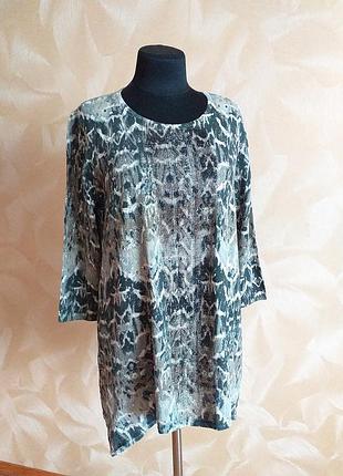 Betty barclay удлинённая ассиметричная кофта l/m