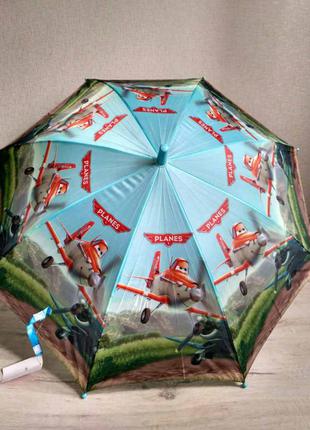 Зонт для мальчика самолетики самолетики самолетики 5-9 лет1 фото
